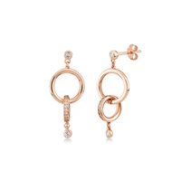 Orecchini Kurshuni Donna in Argento KR742-300RS - KR742-300RS